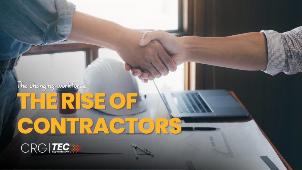 Tech contractors collaborating on a digital project in the UK